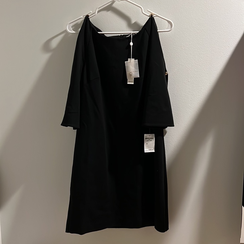 Trina Turk classic black shift dress